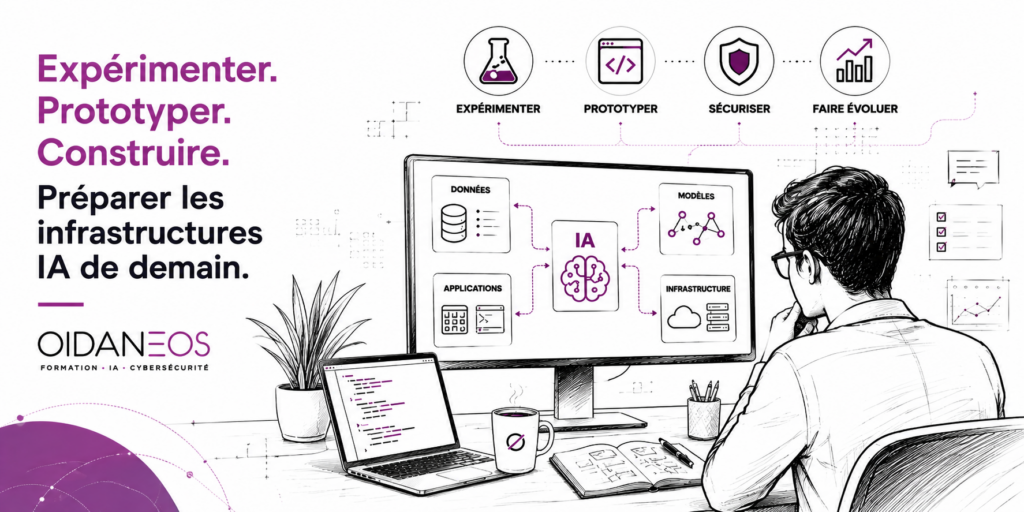 Plateforme interne d’expérimentation IA OIDANEOS pour prototyper des applications métiers et infrastructures IA